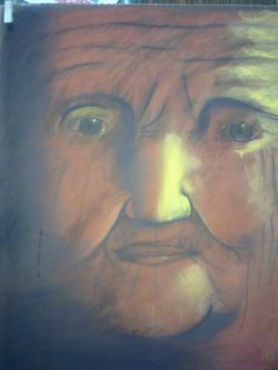 OldWoman, Pastels, 70X50cm, 2011 OldWoman, Pastels, 70X50cm, 2011