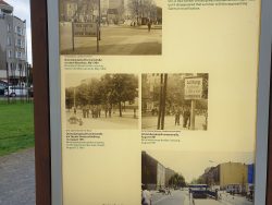 אתר ההנצחה של חומת ברלין. זה לא מקום אחד, אלא אתר לכל אורכו של ברנאוארשטראסה (Bernauer Straße), אתר ההנצחה של חומת ברלין. זה לא מקום אחד, אלא אתר לכל אורכו של ברנאוארשטראסה (Bernauer Straße),