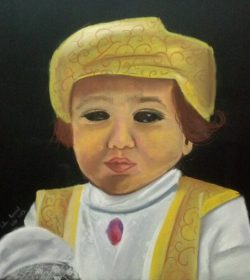 My favorite prince, Purim 2013, Pastels on Black Canson, 65X50 My favorite prince, Purim 2013, Pastels on Black Canson, 65X50