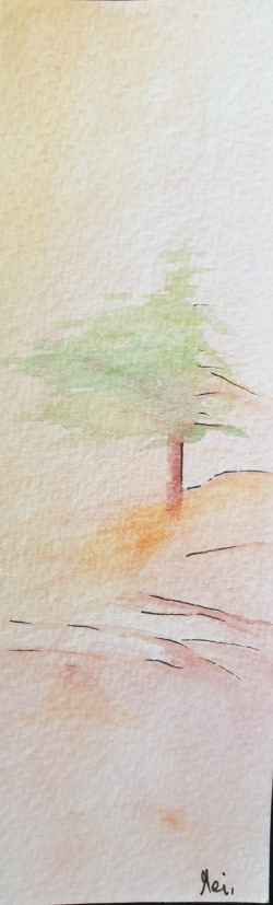 BookMark, Watercolor and pen BookMark, Watercolor and pen