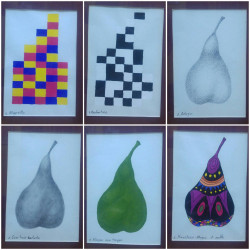 Old Work, A Pear, Mix Technic, 1993 Old Work, A Pear, Mix Technic, 1993