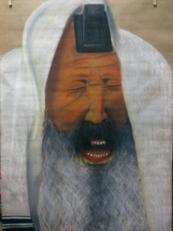 Ecstasy, A (Jew) Prayer, pastels, 100X70cm, 2011 Ecstasy, A (Jew) Prayer, pastels, 100X70cm, 2011