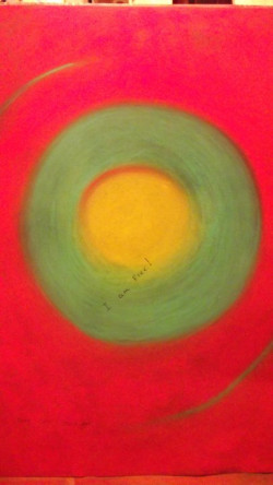 I AM FREE, pastel, 100X70cm, 2017 I AM FREE, pastel, 100X70cm, 2017