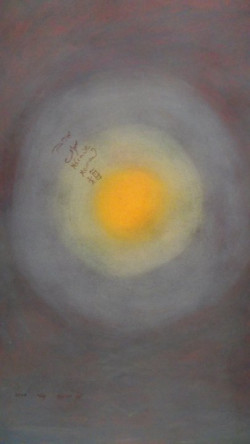 Kinda Peace, pastel, My name in Hebrew, Arabic, French, English, Japanese, January 2018 Kinda Peace, pastel, My name in Hebrew, Arabic, French, English, Japanese, January 2018