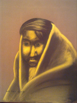 NativeAmerican, pastel, 70X50cm, August 2011 NativeAmerican, pastel, 70X50cm, August 2011