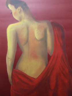 Nude, Pastels, 100X70, 2013 Nude, Pastels, 100X70, 2013