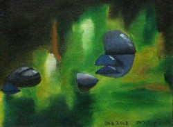 Reflections, Oil on Canvas, 20X15cm, 2008 Reflections, Oil on Canvas, 20X15cm, 2008